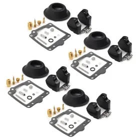Onestart 550740560857 4x Carburetor Repair Kit Carb Float Diaphragms For Yamaha Xs1100l Xs1100s Us