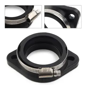 Onestart 636432373018 Flange Carb Adapter For Cv Or Mikuni Hsr45 Harley Us