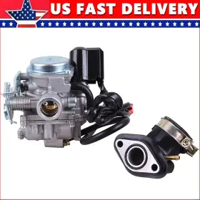 Mppgyoo16oooo2-1f Oumurs 50cc 49cc Scooter Moped Gy6 Carburetor Carb Sunl Roketa Jcl Taotao Baja 18mm