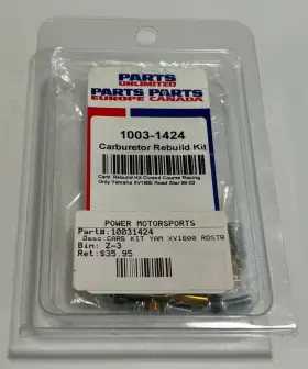 1003-1424 Parts Unlimited Carburetor Rebuild Kit Yamaha Xv1600 Road Star 1999-2003