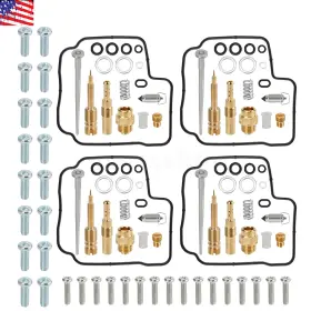 7261668-1 Partsebuy Carburetor Gaskets Rebuild Kit For Honda Cbr600f Cbr600 Hurricane 600 1987-1989