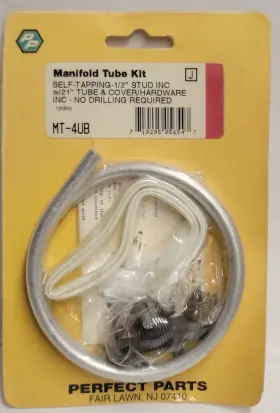 Mt-4ub Perfect Parts Self-tapping Carburetor Choke Tube Repair Kit Aluminum Gm Ford Amc