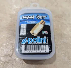 010.9713 Polini Pwk Main Jet Kit Size 120 To 138 For Carburetors Scooter Moped Dirtbike