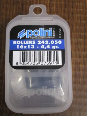 213.0052 Polini 242.050 Rollers 16x13 4.4gr New