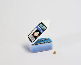 362.0003 Polini 10 Jets Set For Dellorto 6mm. Sizes 80-98