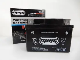 Prima 0900-1115 Mmg Ytx4l-bs 4l-bs 12v Battery For Honda Hyosung Sym Yamaha