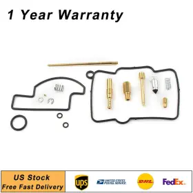 Raimukurijinusa 550747322489 For Yamaha Yz250 2000-2001 Carburetor Carb Repair Rebuild Seal Kit Motorcycle
