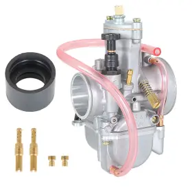 R1817310 Rdeluxi Carburetor Pwk 34 34mm Carb Air Strike For Suzuki Kawasaki Honda Atv Quad Bike