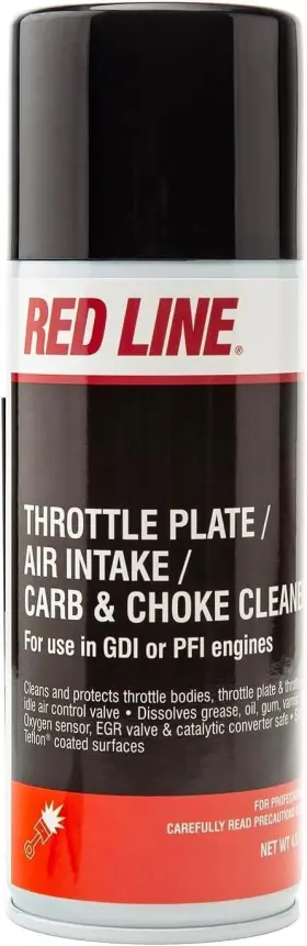 1085909 Red Line 17026 Throttle Plate/air Intake/carb And Choke Cleaner 4.5 Ounces
