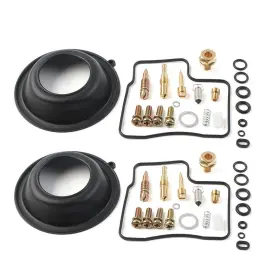 Runa 550722902125 Carburetor Repair Rebuild Kit Diaphragm For Honda Vt1100c Vt1100 C 1997-2005 Us