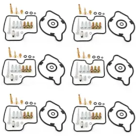 Runa 550722975839 6 Sets Carburetor Repair Kits Rubber For Honda Gl1500g/cd Gl1500ct Valkyrie 1500