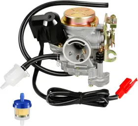 Cb072-50 Rzeozu Gy6 Carburetor 50cc With Fuel Filter For 49cc 139qmb 4 Stroke Engine Atv Scooter