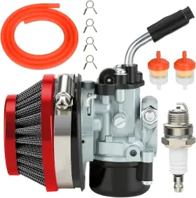 Yo-hyq01-80cc Rzeozu 2 Stroke Carburetor Kit For 49cc 50cc 66cc 80cc 100cc Motorized Bike Bicycle