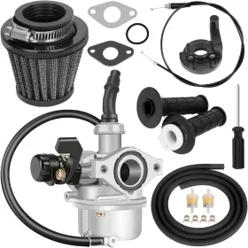 Yo-pz1901-ymx-b Rzeozu Pz19 19mm Carburetor Carb Throttle Cable Kit For 110cc 125cc Ssr Pit Dirt Bike