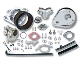 35-9230 S&s 1-7/8 Inch Super E Carburetor Kit For 1999-2017 Flst Fxst Fxd Harley Davidson