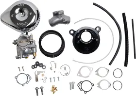 110-0147 S&s Cycle And Carburetor G Stealth Air Kit Chrome