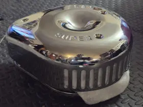 17-0416 S&s Cycle Nos Super 378 Chrome Teardrop Desperado Air Cleaner Cover 84-92 Bt