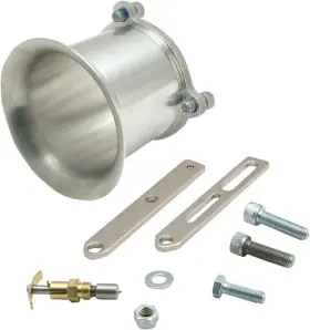17-0484 S&s Cycle Air Horn Conversion Kit For Super E And G Carburetor 2.5 Inch