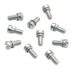 50-0098 S&s Cycle Slotted Round Head Screw 8-32 X 3/8 Inch 10-pack