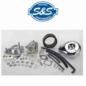 S&s Cycle Mn/e549 Super E Shorty Carburetor Kit For 1992-1999 Harley Davidson Flstc Ba