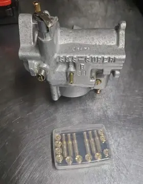S&s Cycle Pb237 S&s Chrome Super B 81 Carburetor All Original Main Jet 69 And Ideal 31