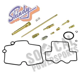 Orsh-dy505415-wx Shindy 2004-2008 Kawasaki Kx250f Dirt Bike Carburetor Rebuild Kit