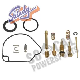 Orsh-dy505463-wx Shindy 2006-2012 Honda Crf50f Dirt Bike Carburetor Rebuild Kit