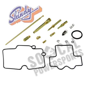 Orsh-dy505477-wx Shindy 2007-2008 Honda Crf450r Dirt Bike Carburetor Rebuild Kit