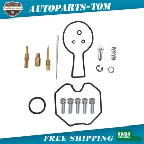 Soillar 26-10061 All Balls Complete Carb Rebuild Kit For Honda Xr400r 1996-1997 Offroad