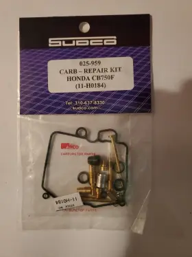 025-959 Sudco Carburetor Repair Rebuild Kit For Honda Cb750f Cb750 F Super Sport 1980-1982