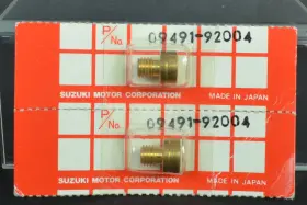 09491-92004 Suzuki Nos Main Jet 92.5 Genuine Oem Mikuni 09491-92004 Suzuki Nos Main Jet 92.5 Genuine Oem Mikuni