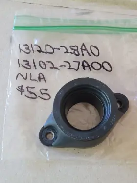 13120-28a0 Suzuki Nos Oem Carburetor Inner Left Intake Rubber Holder Boot Gsxr750 1986 1987