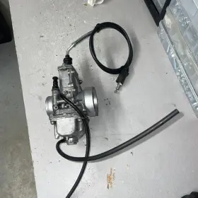 13200-00b20 Suzuki 1987 1986 Rm250 Rm 250 Original Mikuni Flatslide Carburetor Carb And Cable