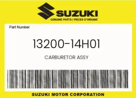 13200-14h01 Suzuki Genuine Carburetor Assy - 13200-14h01 Suzuki Genuine Carburetor Assy -