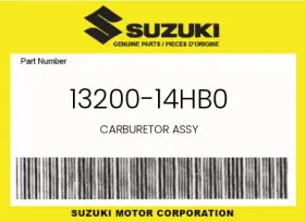 13200-14hb0 Suzuki Genuine Carburetor Assy -