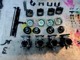 13201-00a10 Suzuki 1984-1986 Gs1150 1150 Carburetors Carbs Dragbike Mikuni 36mm With Jet Kit