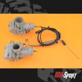13201-18660 Suzuki 73-77 1975 Gt250 Gt 250 Oem Carburetor Carb Carbs Fuel Throttle Assembly