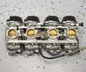 13201-18d30 Suzuki Oem Carburetor Bank / Carbs Carb Body For Parts Or Rebuild 91-92 Gsxr750