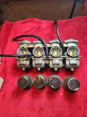 13201-34300 Suzuki 1981-83 Gs650 G And Gl Carb Carburetor Assembly Mikuni Kogyo 32mm Gs 1100