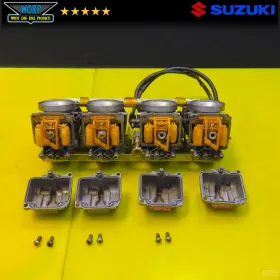 13203-18d30 Suzuki Genuine Oem Mikuni 91-92 Gsx-r750 Carburetor Rack Set Bodies