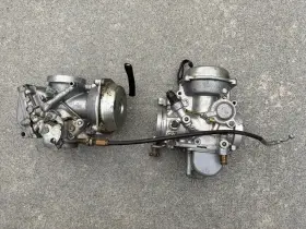 13220-38e10 Suzuki 13210-38e11/13220-38e10 92-04 Vs800 Intruder. Used Oem Carburetors Assy Set Front And Rear