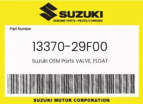 13370-29f00 Suzuki Genuine Valve Float -