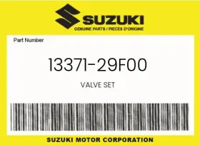 13371-29f00 Suzuki Genuine Valve Set -