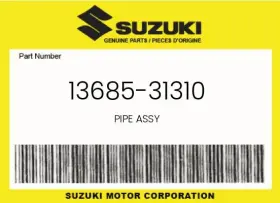 13685-31310 Suzuki Genuine Pipe Assy -