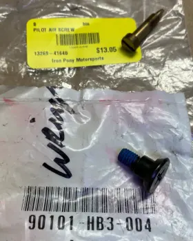 90101-hb3-004 Suzuki Oem Carburetor Pilot Air Screw Pe400 Ts100 Ts125 Pe175 Pe250 13269-41640
