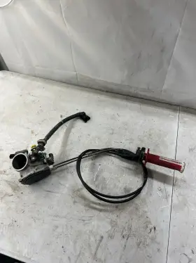 E4380 Suzuki Honda Crf250r Crf250 R 2013-2014 Keihin Throttle Body Assembly Oem Cables Set