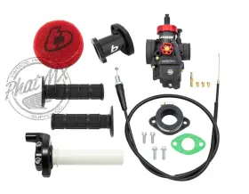Tbw9447 Tbparts Tb Parts 26mm Carb And Throttle Kit - Mikuni Vm26 Klx140