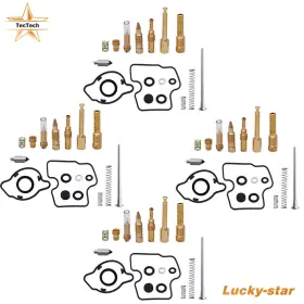 Luc1964802 Tectech For 1991-1993 1994 Honda Cbr600f2 4 Carburetor Repair Kit Carb Rebuild Set