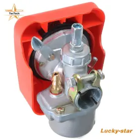 Luc3769864 Tectech For Bicycle Motorized Engine Kit Red Carburetor Carb 80cc 2 Stroke Bike