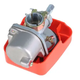 One3746736 Tectech For Bicycle Motorized Engine Kit 2 Stroke Bike Red Carburetor Carb 80cc
